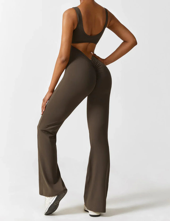 Cara V-Back Jumpsuit™️ | ELEGANT OCH BEKVÄM JUMPSUIT FÖR KVINNOR