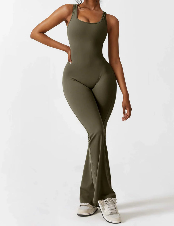 Cara V-Back Jumpsuit™️ | ELEGANT OCH BEKVÄM JUMPSUIT FÖR KVINNOR