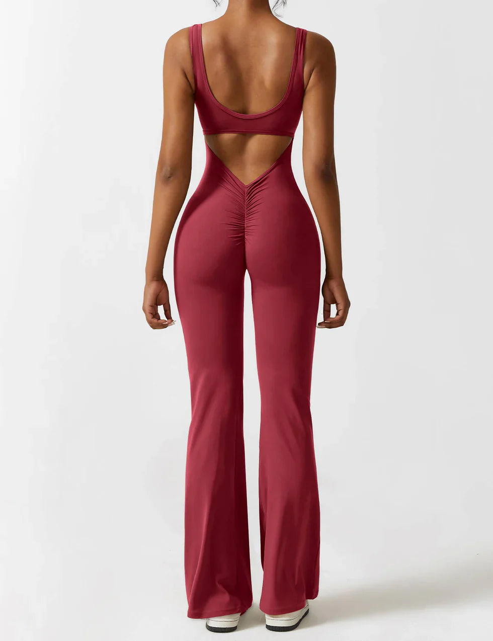 Cara V-Back Jumpsuit™️ | ELEGANT OCH BEKVÄM JUMPSUIT FÖR KVINNOR